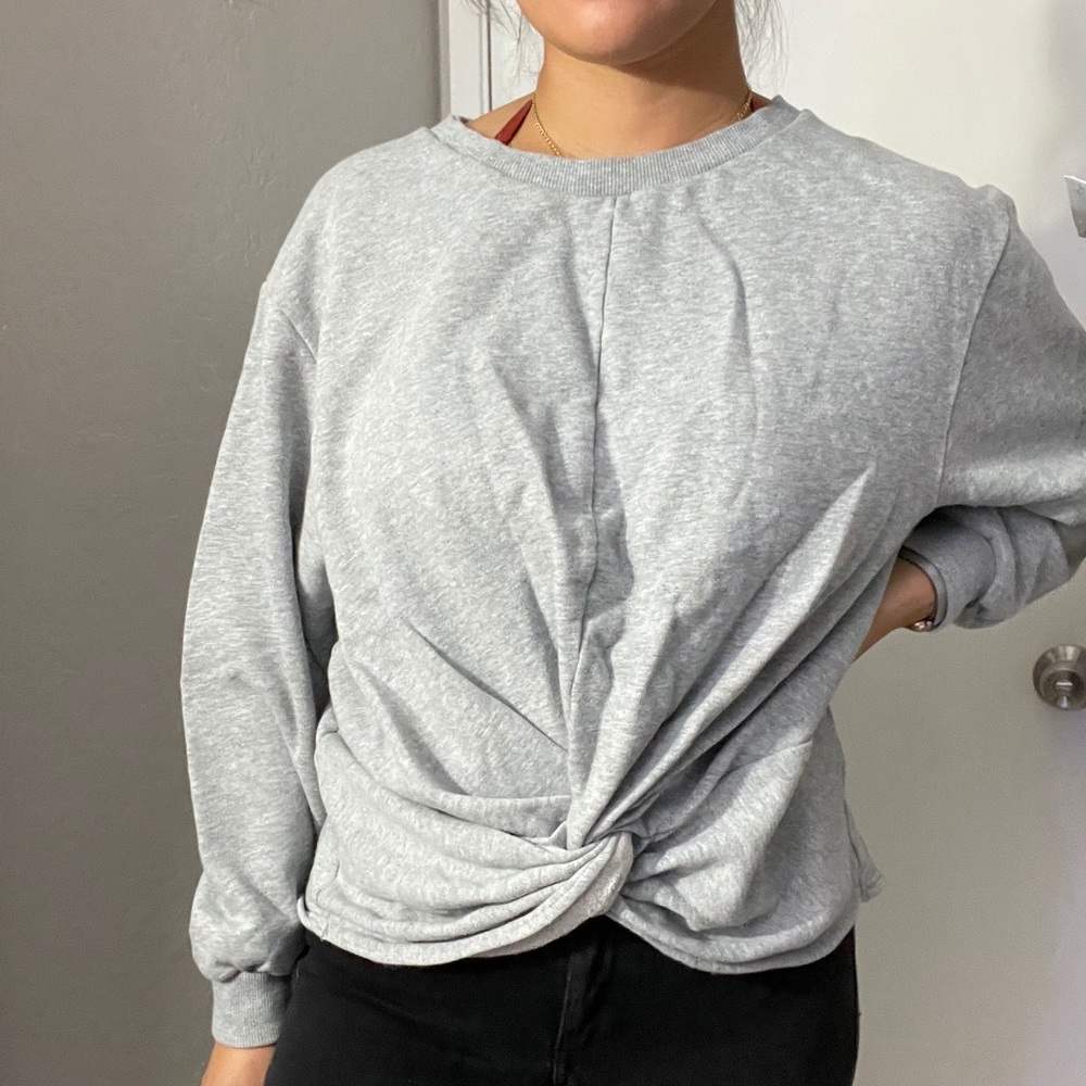 Cheap Monday twist front pullover sweatshirt